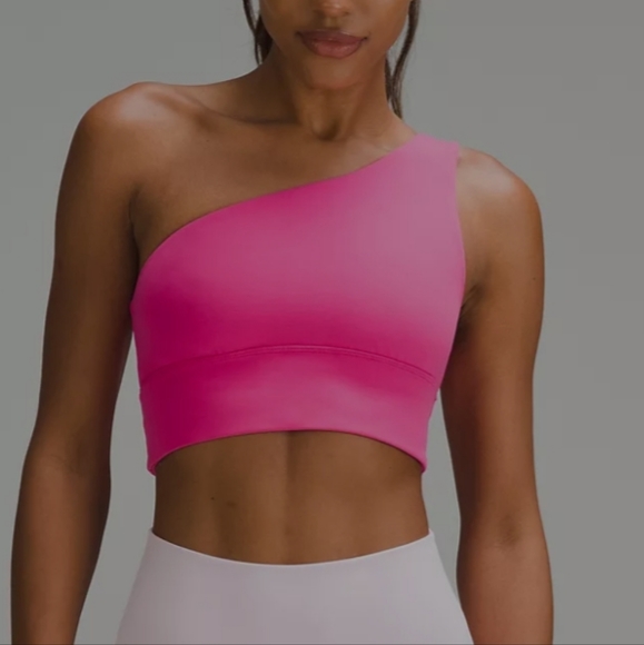 lululemon athletica Other - lululemon Align Asymmetrical Bra sonic pink light-medium support A/B cup